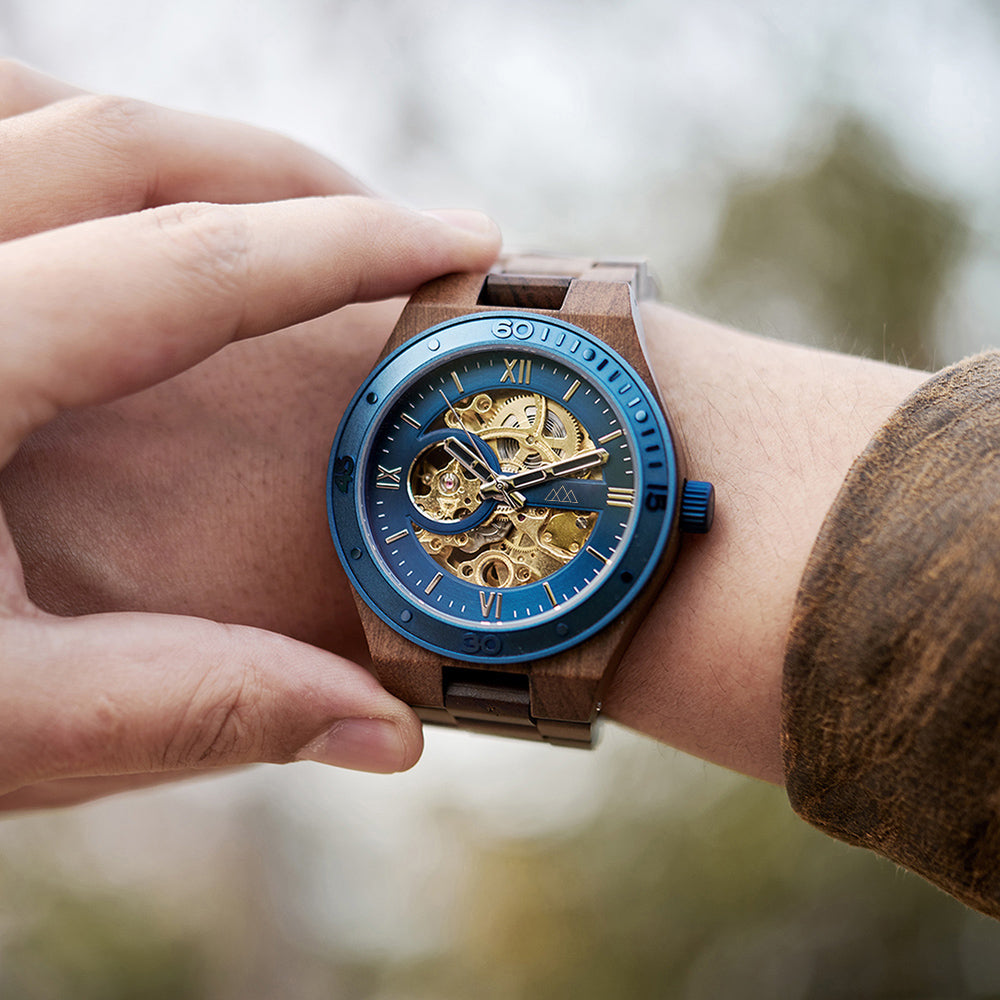Montre Mécanique en Bois - Gareth