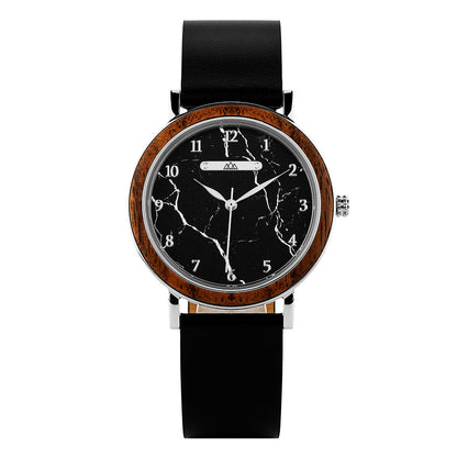 Montre Bois - Astoria Marbre Noir
