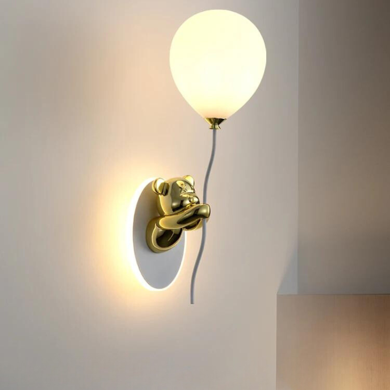 Lampe de chevet Murale Ourson pour Chambre Enfants