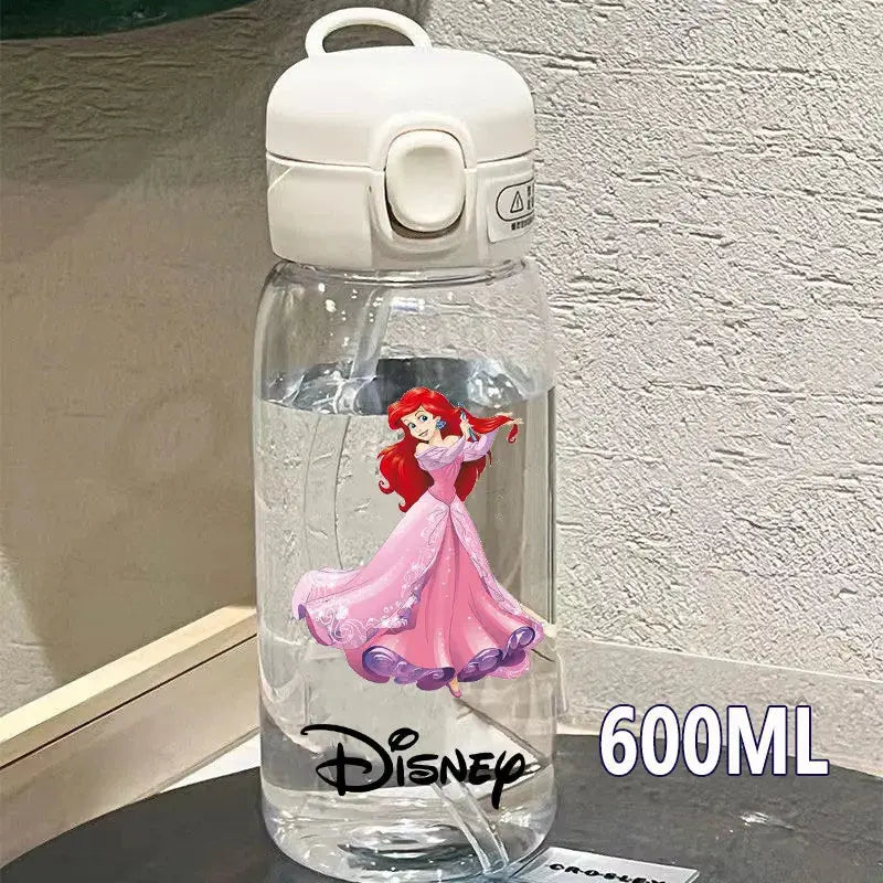 Disney Gourde princesse Disney avec Paille 600 ML