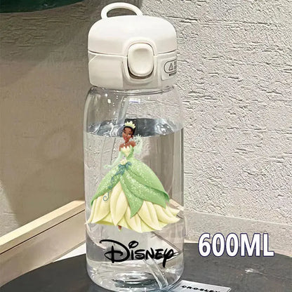 Disney Gourde princesse Disney avec Paille 600 ML