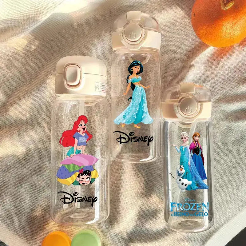 Disney Gourde princesse Disney avec Paille 600 ML