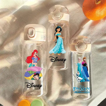 Disney Gourde princesse Disney avec Paille 600 ML