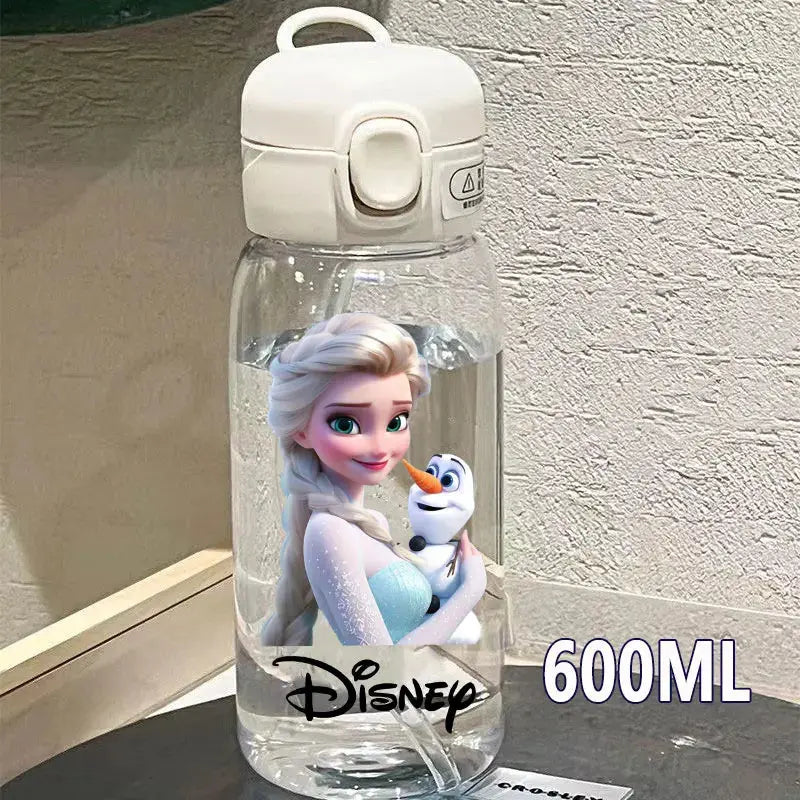 Disney Gourde princesse Disney avec Paille 600 ML
