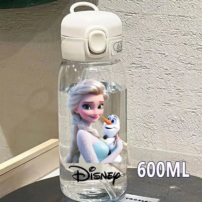 Disney Gourde princesse Disney avec Paille 600 ML