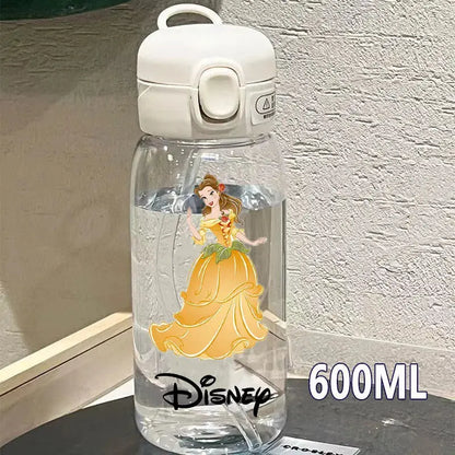Disney Gourde princesse Disney avec Paille 600 ML