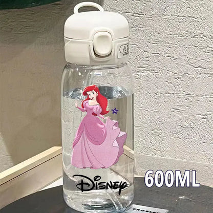 Disney Gourde princesse Disney avec Paille 600 ML