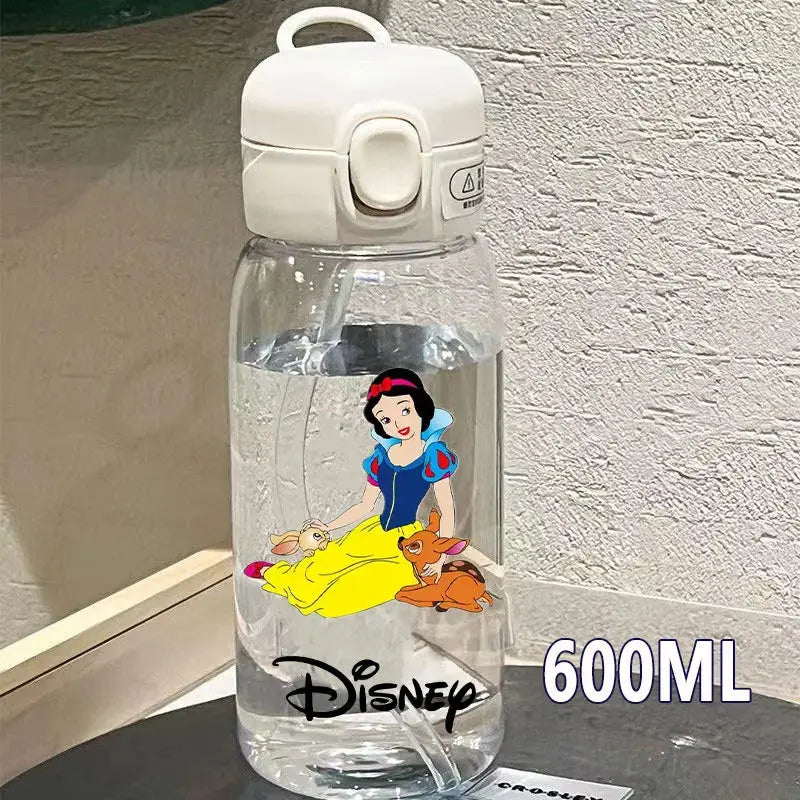 Disney Gourde princesse Disney avec Paille 600 ML
