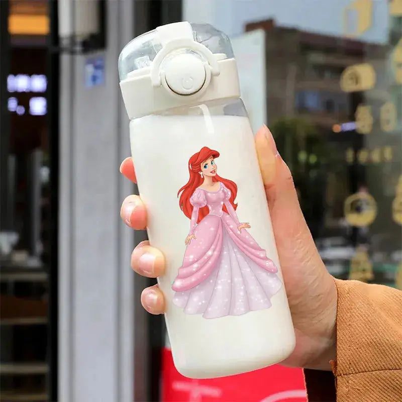 Disney Gourde princesse Disney avec Paille 600 ML