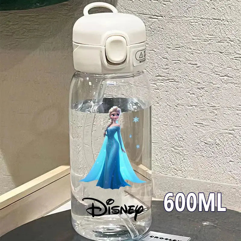 Disney Gourde princesse Disney avec Paille 600 ML