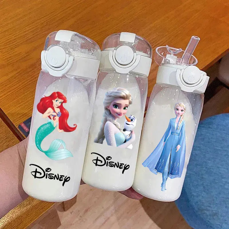Disney Gourde princesse Disney avec Paille 600 ML