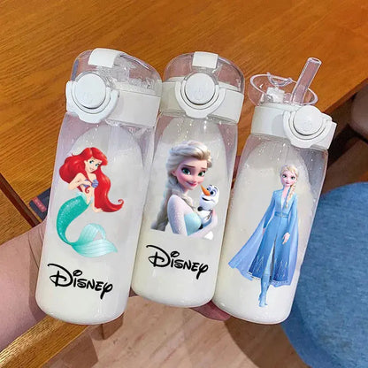 Disney Gourde princesse Disney avec Paille 600 ML