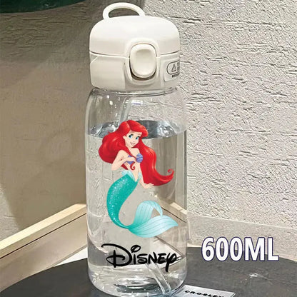 Disney Gourde princesse Disney avec Paille 600 ML
