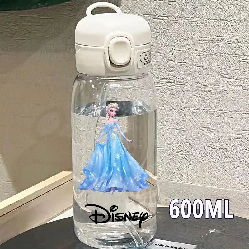 Disney Gourde princesse Disney avec Paille 600 ML