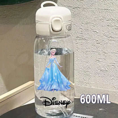 Disney Gourde princesse Disney avec Paille 600 ML