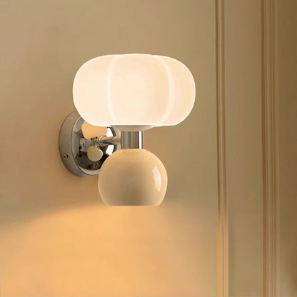 Applique Murale LED Moderne Crème – Lampe Décorative Énergie-Efficace pour Salon et Chambre