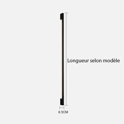 Éclairage Mural Extérieur Minimaliste – Applique LED Aluminium