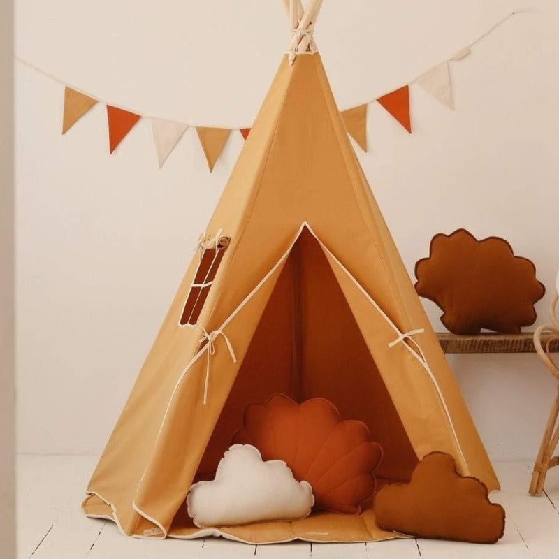 Ensemble Tipi et Tapis « Ocre »