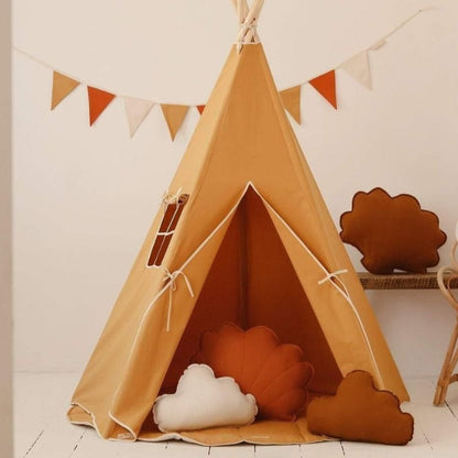 Ensemble Tipi et Tapis « Ocre »