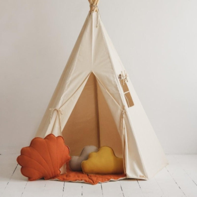 Ensemble Tipi et Tapis « beige »