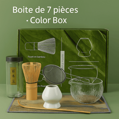 Ensemble Matcha Japonais – 4/7 Pièces Authentiques