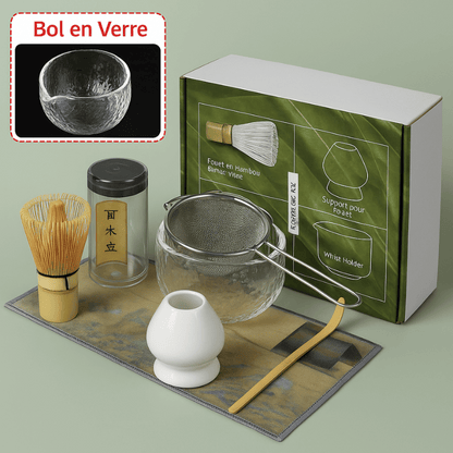 Ensemble Matcha Japonais – 4/7 Pièces Authentiques