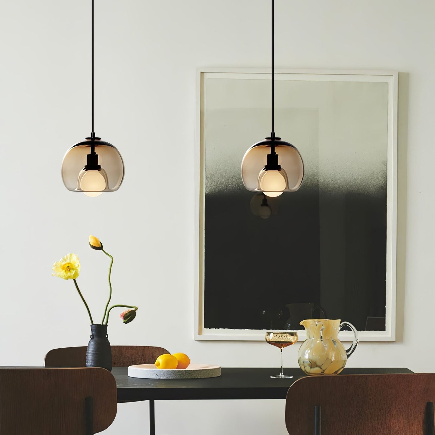 Lampe Suspendue Eres - Design Minimaliste avec Éclairage LED Diffus pour Espaces Modernes