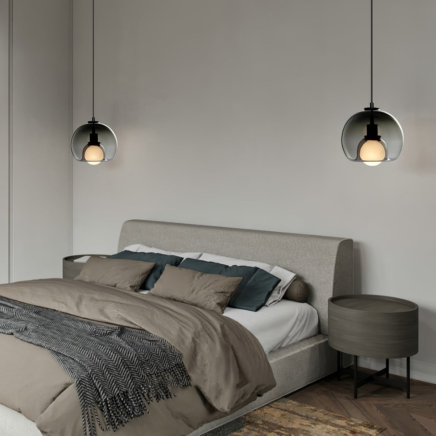 Lampe Suspendue Eres - Design Minimaliste avec Éclairage LED Diffus pour Espaces Modernes