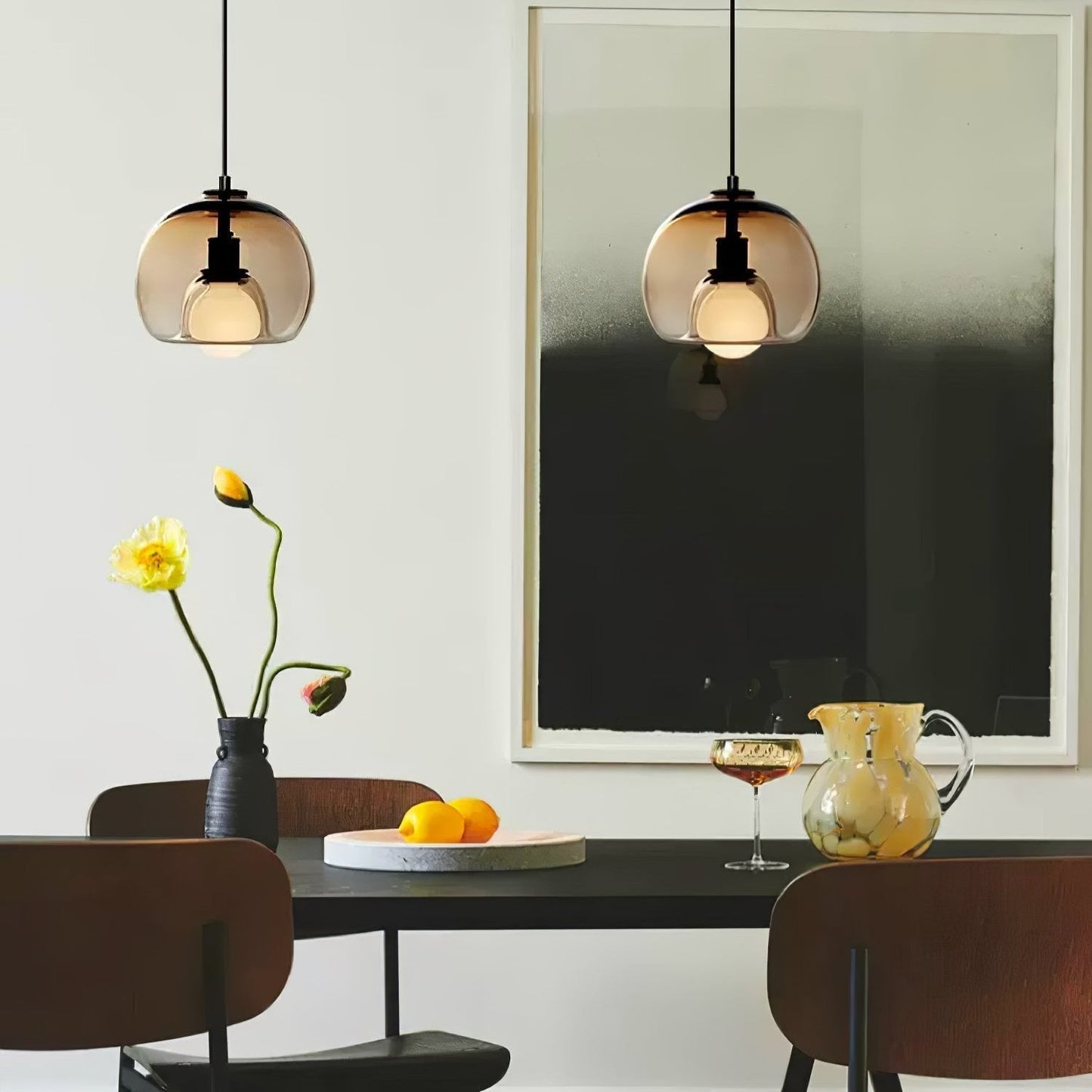 Lampe Suspendue Eres - Design Minimaliste avec Éclairage LED Diffus pour Espaces Modernes
