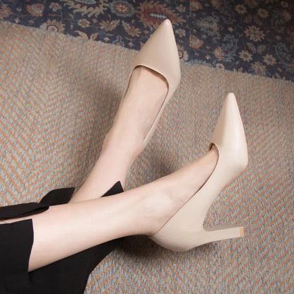 Escarpin pointu petit talon