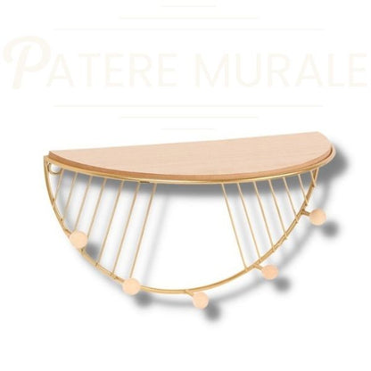 Étagere porte manteau