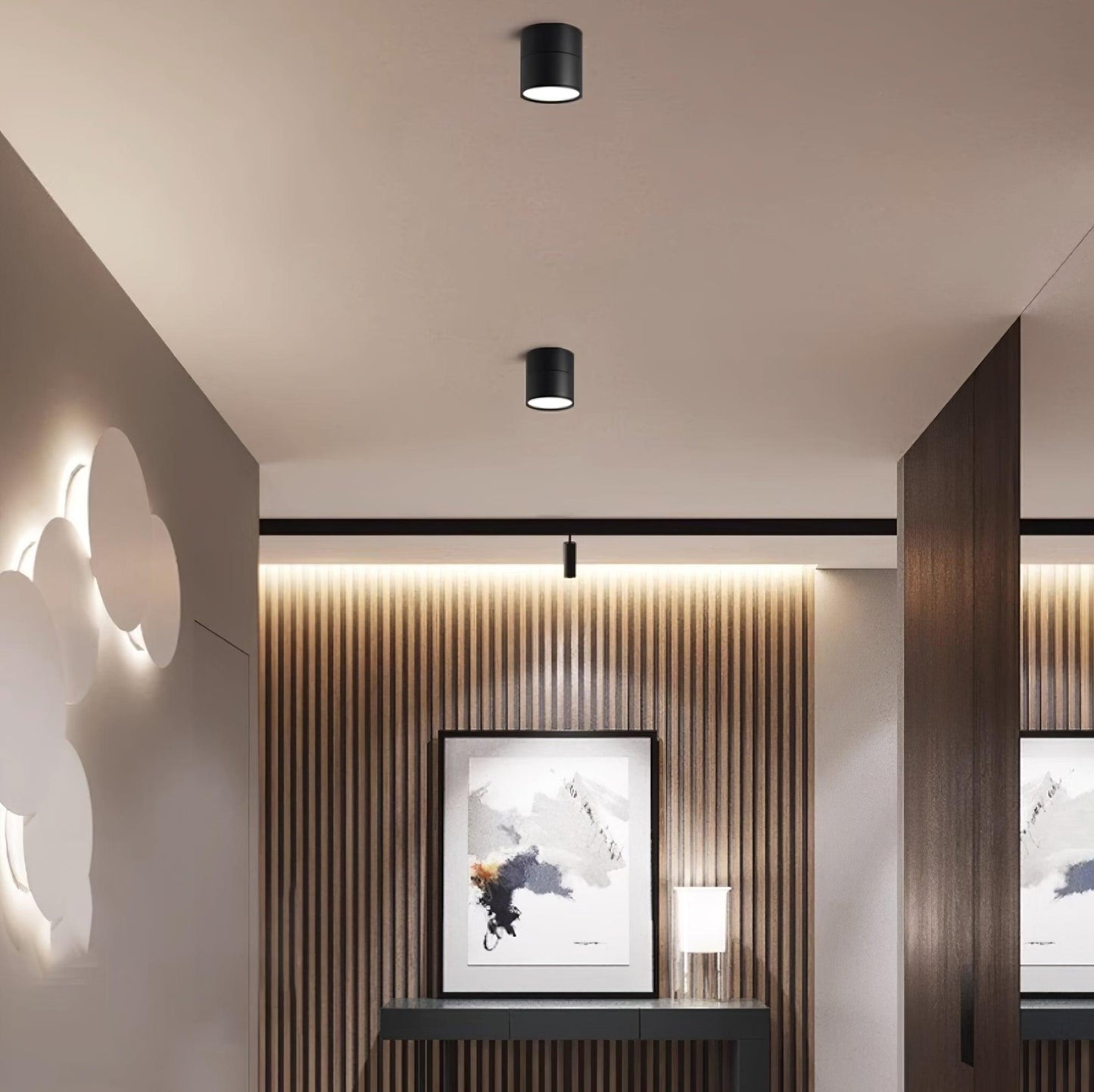 Plafonnier LED Savvina Surface – Lampe de Plafond Moderne et Réglable pour Intérieur