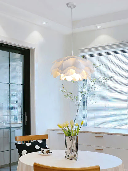 Lampe Pendante Blanche en Forme de Fleur – LED