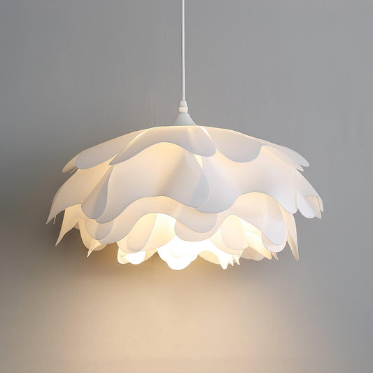 Lampe Pendante Blanche en Forme de Fleur – LED