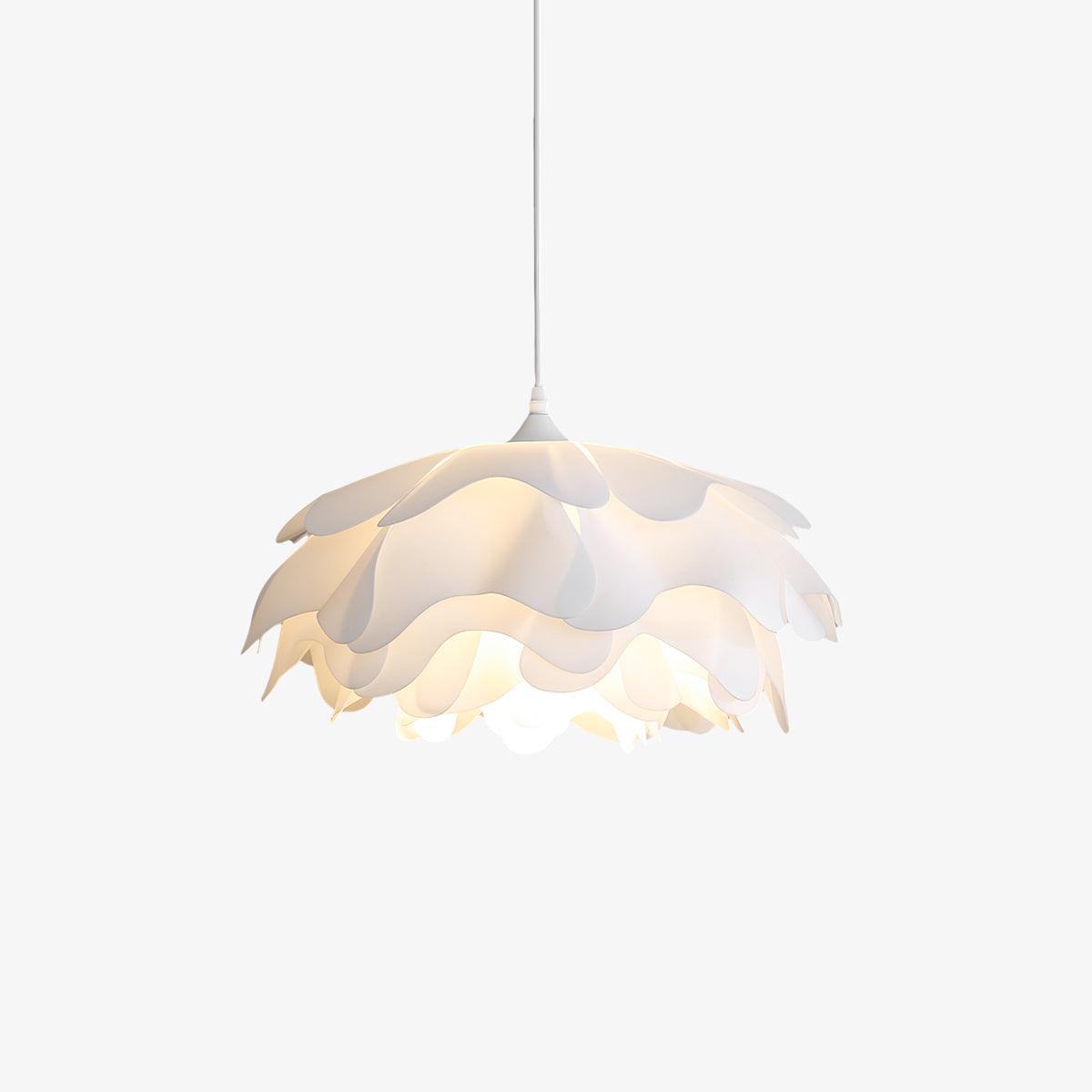 Lampe Pendante Blanche en Forme de Fleur – LED