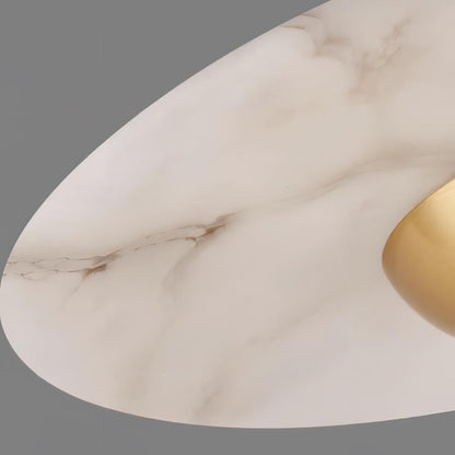 Suspension MarbleGlow – Design Moderne & Éclairage LED Intégré