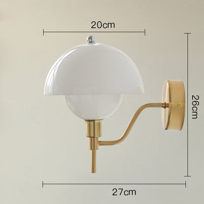 Applique Murale Design Champignon Crème – Élégance Naturelle et Ambiance Chaleureuse