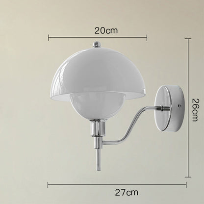 Applique Murale Design Champignon Crème – Élégance Naturelle et Ambiance Chaleureuse