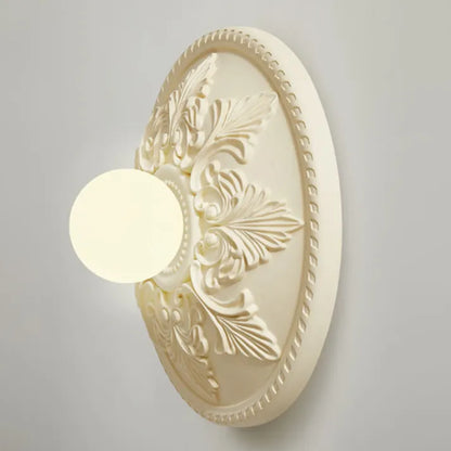 Applique Murale Moderne "Milchkaffee" en Résine et Verre – Élégance Contemporaine