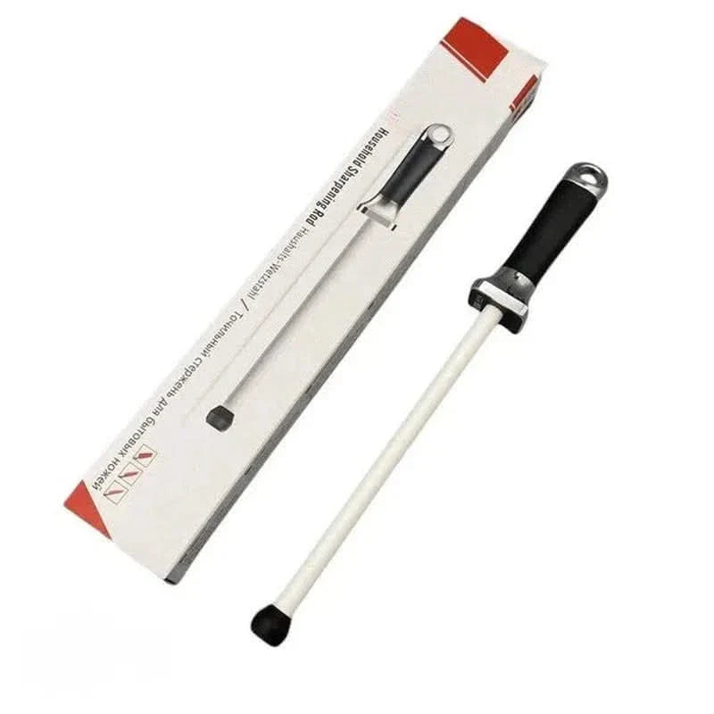 Fusil à Aiguiser en Céramique pour Couteaux de Cuisine - 30 cm