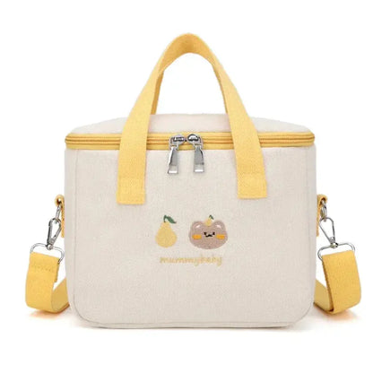 Girls Lunch Box Original Jaune (Isotherme)