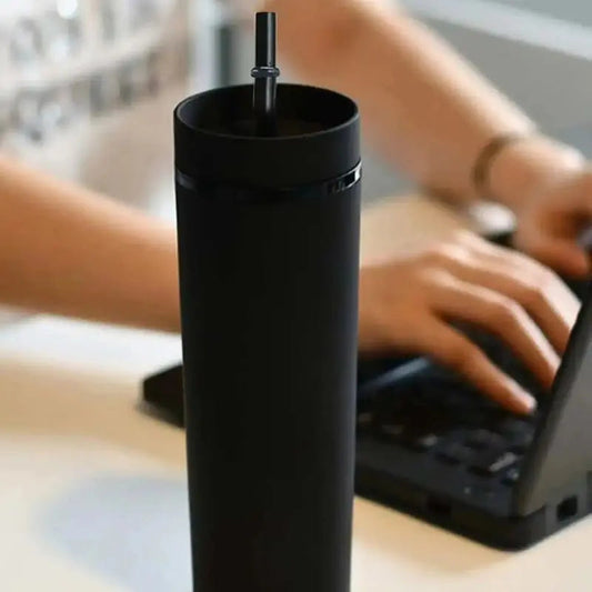 Gobelet avec Paille Intégrée 500ml