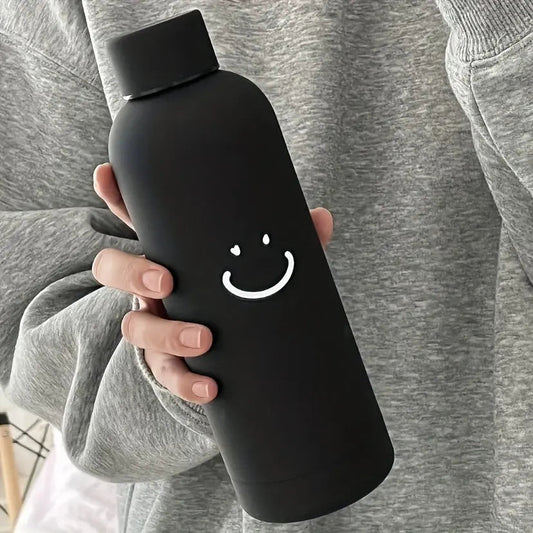 Gourde Acier Inoxydable Noire 500ml