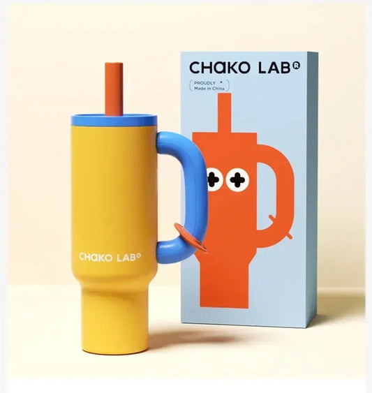Gourde Chakolab Jaune et Bleue 1000ml