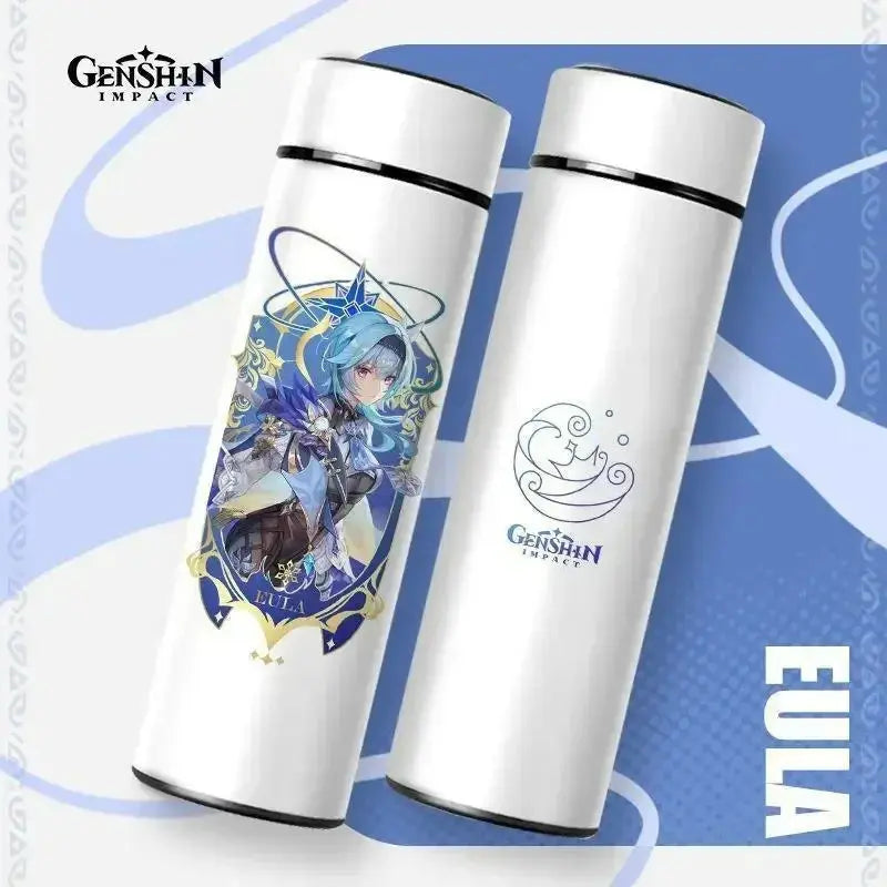 Gourde Connectée Isotherme Genshin Impact 500ml (Intelligente)