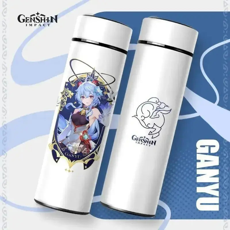 Gourde Connectée Isotherme Genshin Impact 500ml (Intelligente)