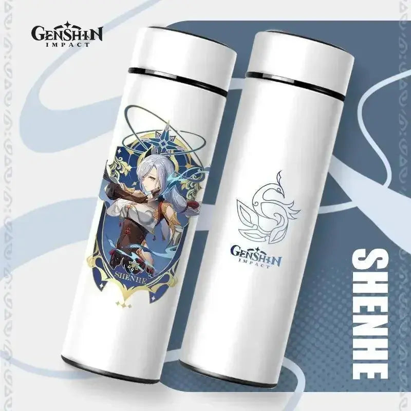 Gourde Connectée Isotherme Genshin Impact 500ml (Intelligente)