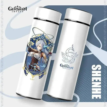 Gourde Connectée Isotherme Genshin Impact 500ml (Intelligente)