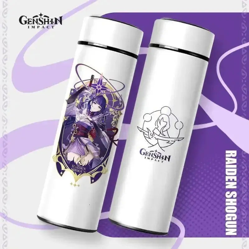 Gourde Connectée Isotherme Genshin Impact 500ml (Intelligente)