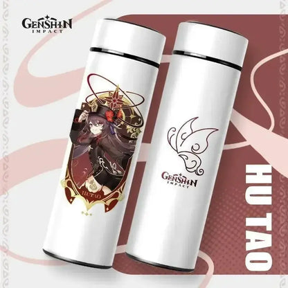 Gourde Connectée Isotherme Genshin Impact 500ml (Intelligente)